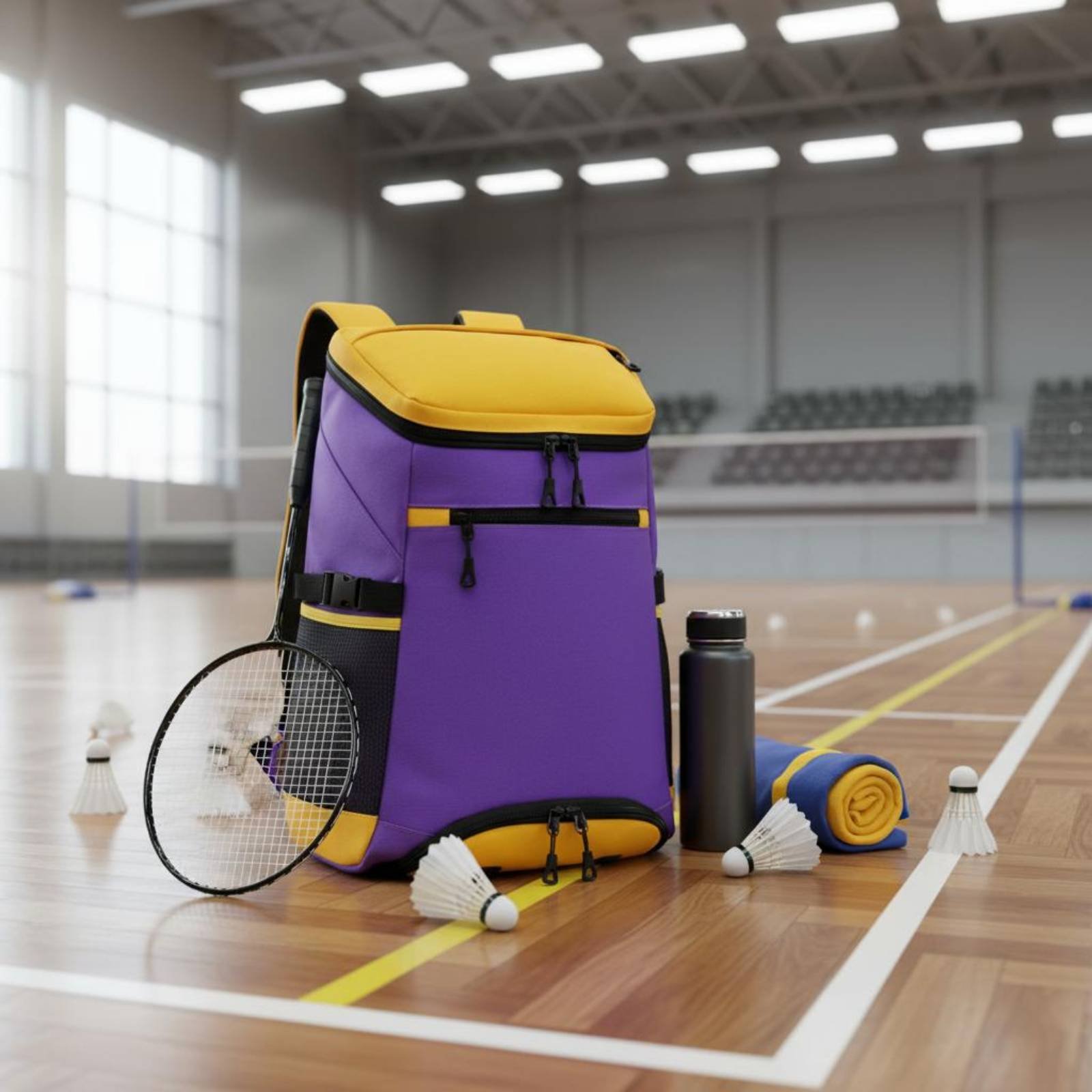 Badminton Area - Plecak na badmintona o dużej pojemności,