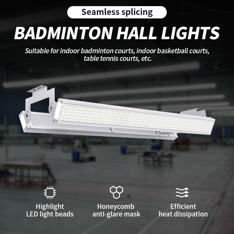 Badminton Court - Nowe oświetlenie LED do halowych boisk