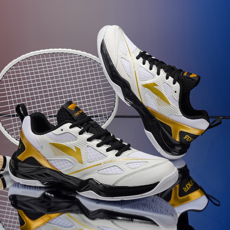 Badminton Court - Letnie męskie oddychające buty sportowe do