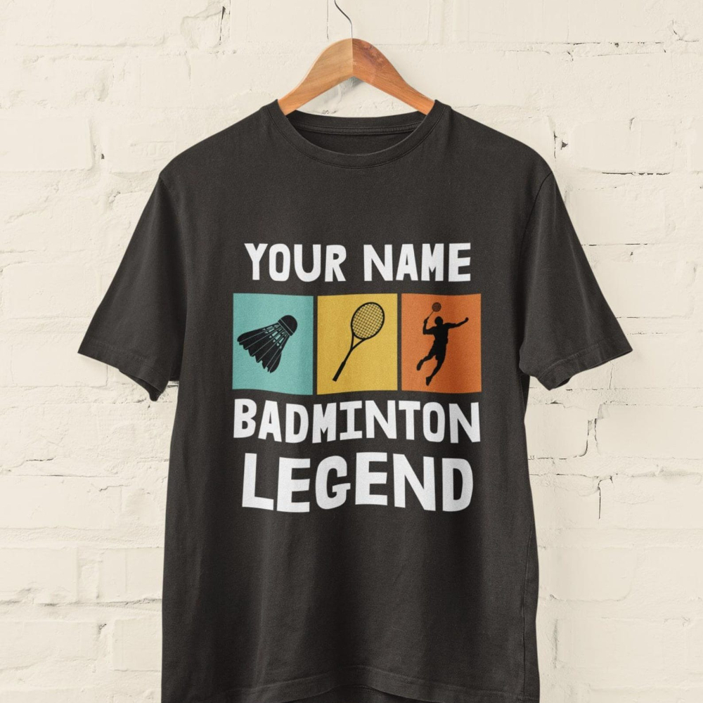 Spersonalizowana koszulka z le – Badminton Legend recenzja i cena