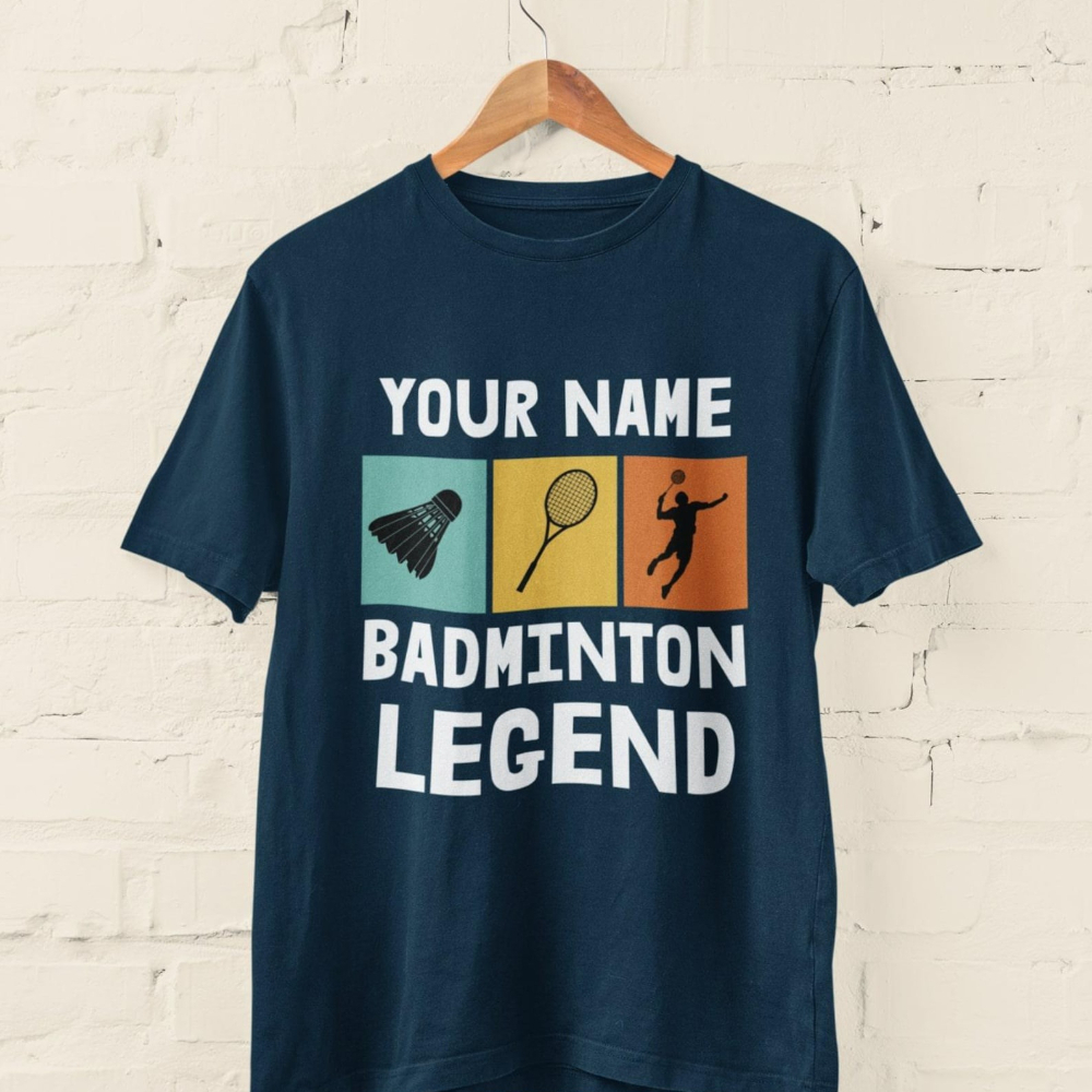 Spersonalizowana koszulka z le – Badminton Legend recenzja i cena