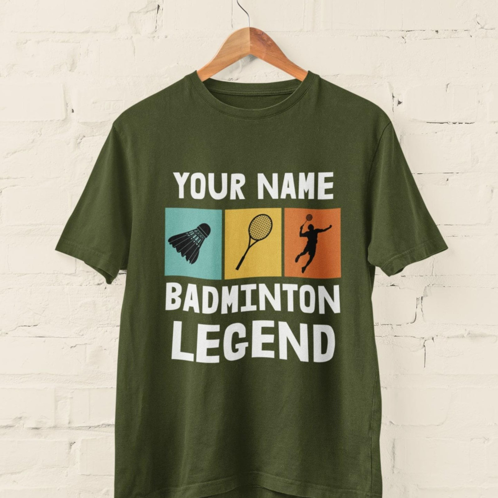 Spersonalizowana koszulka z le – Badminton Legend recenzja i cena