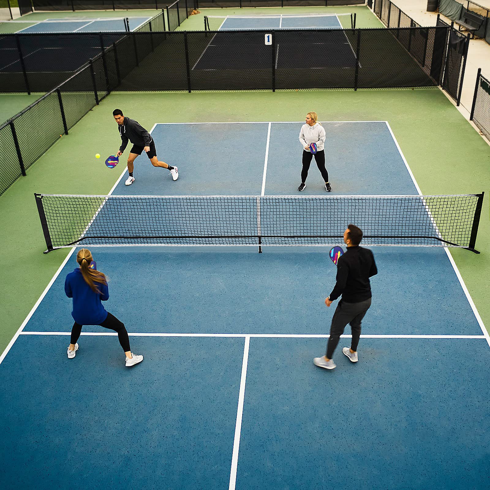Przenośna siatka do badmintona – Badminton Area recenzja i cena