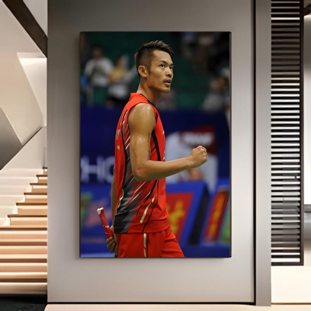 Plakat z legendarnym badminton – Badminton Legend recenzja i cena
