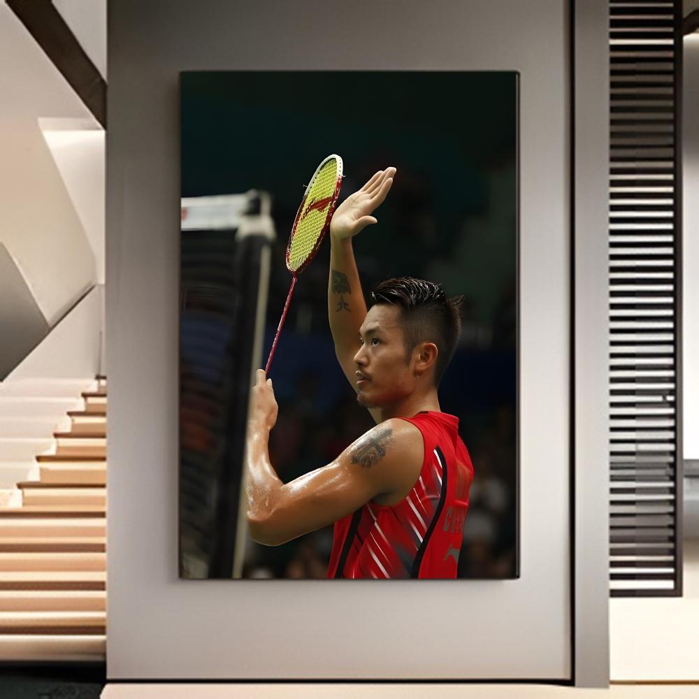 Plakat z legendarnym badminton – Badminton Legend recenzja i cena